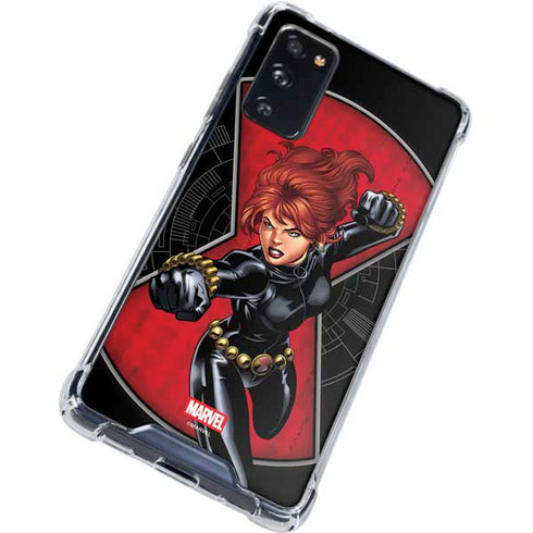 Marvel Black Widow Natasha Romanova Galaxy S20 FE Clear Case